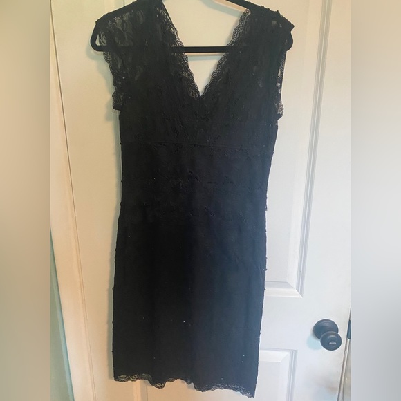 Marina black beaded cocktail dress - Picture 2 of 3
